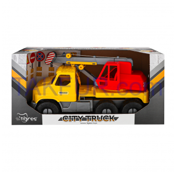 Игрушка Tigres City Truck Кран №39366 для детей 1шт - Фото