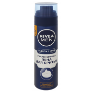 Пена для бритья Nivea Men Защита и уход Увлажняющая 200мл - Фото