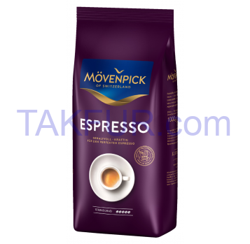 Кофе Movenpick Espresso в зернах, 1 кг - Фото