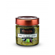 CINQUINA ПАШТЕТ/ ЧОРНІ ОЛ 212 МЛ : ЧОРНІ ОЛИВКИ - Фото
