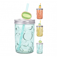 СКЛЯНКА Д/КОКТ 500МЛ З КРИШ В АС - Фото