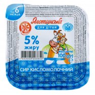 Творог Яготинське для дітей от 6 мес 5% 100г