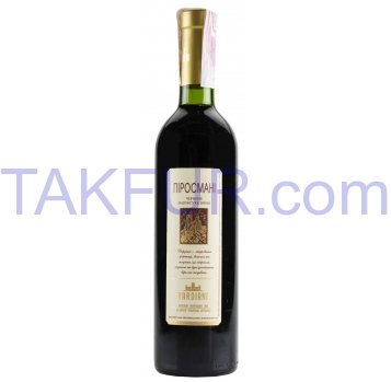 Вино Vardiani Піросмані красное полусухое 9-14% 0,75л - Фото