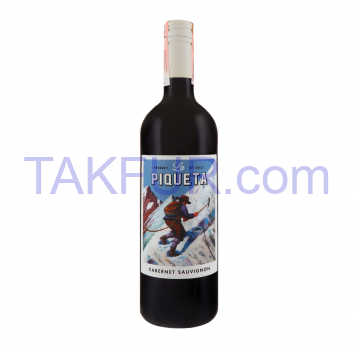 Вино La Piqueta Cabernet Sauvignon полусухое 12.5% 0.75л - Фото