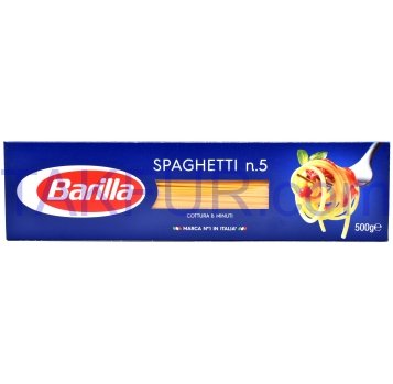 Макаронные изделия Barilla Spaghetti №5 500г - Фото