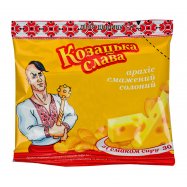 Арахис Козацька Слава со вкусом сыра жареный соленый 30г