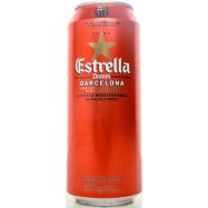 Пиво Estrella Damm Barcelona светлое 4,6% жестян банка 500мл - Фото
