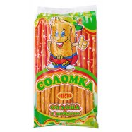 Соломка Hrustik Столичная соленая с луком 40г - Фото