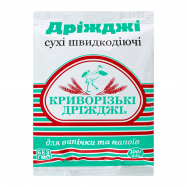 Дрожжи Криворізькі дріжджі сухие быстродействующие 100г - Фото