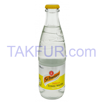 Напиток Schweppes Indian Tonic Water б/а с/газ 250мл - Фото