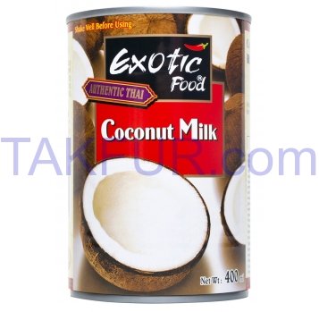 Молоко кокосовое Exotic Food 400мл - Фото