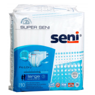 Подгузники Seni Super Seni Large 3 д/взрослых 100-150см 10шт - Фото