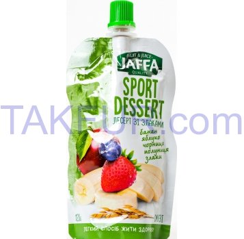 Десерт фруктовый Jaffa Sport Dessert Смузи 120г дой-пак - Фото
