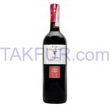 Вино Le Colline dei Filari Merlot стол/сх/к 12% 0,75л - Фото
