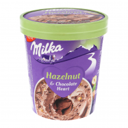 Мороженое Milka Hazelnut&Chocolate heart 312г - Фото
