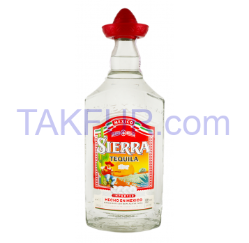 Текила Sierra Silver 38% 0,7л - Фото