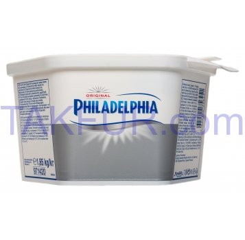 Сыр Philadelphia мягкий пастеризиров 61% 1,65кг - Фото