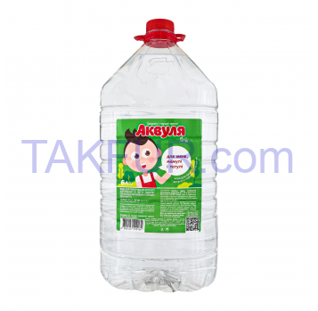 Вода Аквуля для детского питания и питья негазированная 6л - Фото