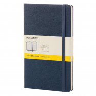 Записная книга Moleskine Classic средняя в клетку Сапфир - Фото