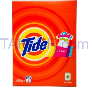 Порошок стиральный Tide Color автомат 450г - Фото