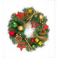 TAR.HOUSE ВІНОК РІЗДВ ДЕКОР 30 СМ - Фото