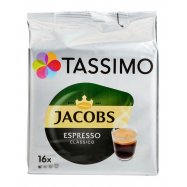 Кофе Tassimo Jacobs Espresso Classico молот 7,4г*16шт 118,4г - Фото
