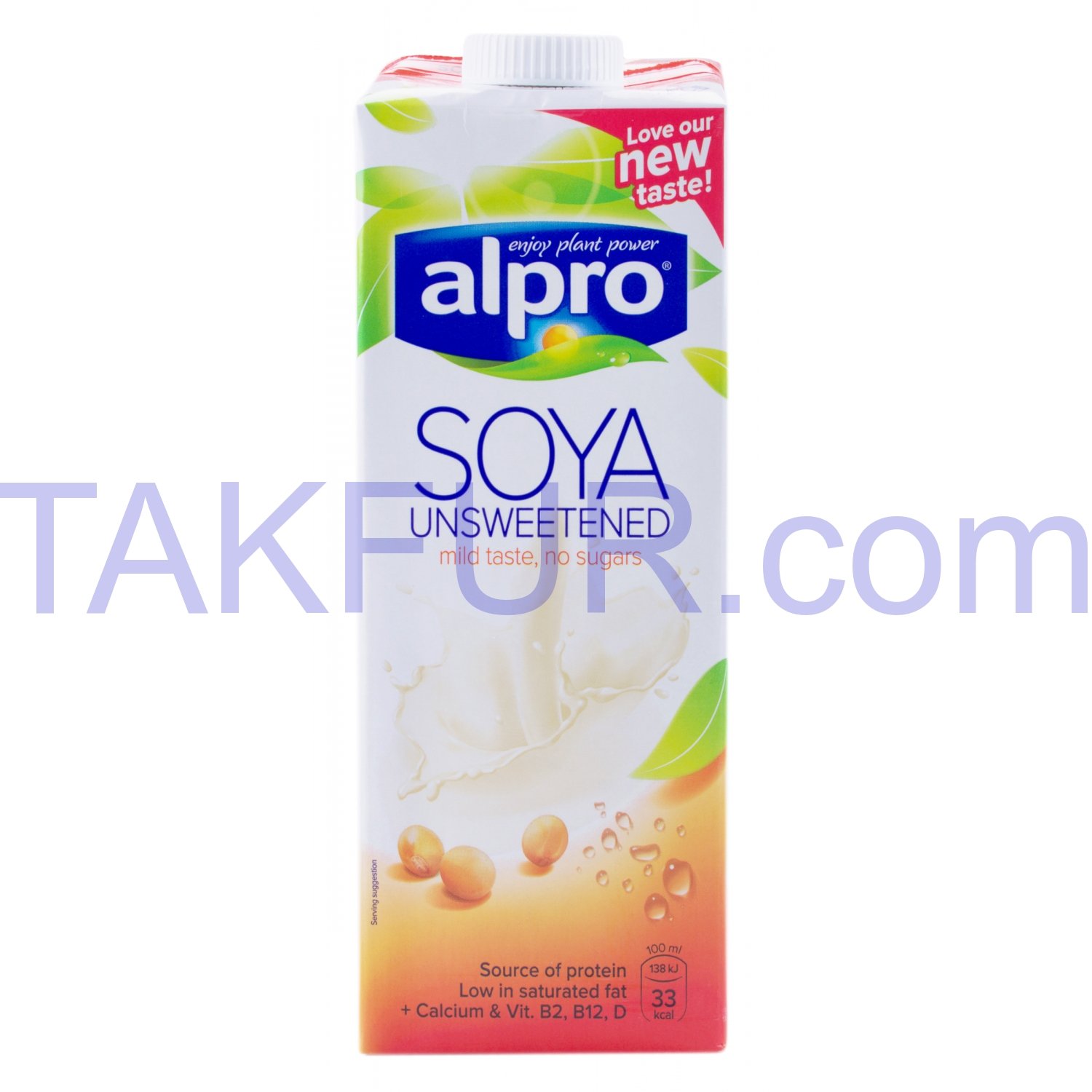 Напиток соевый Alpro несладкий 1л купить онлайн с доставкой в офис или ...
