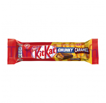 Вафли Kit Kat Chunky Caramel с карамельной начинкой 43.5г - Фото