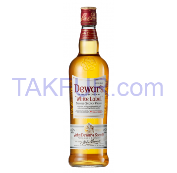 Виски Dewar`s White Label 40% 1л в коробке - Фото