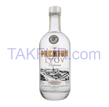 Водка Premium Lvov Platinum 40% 0.7л - Фото