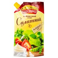 Соус майонезный Щедро Салатный 30% 350г - Фото
