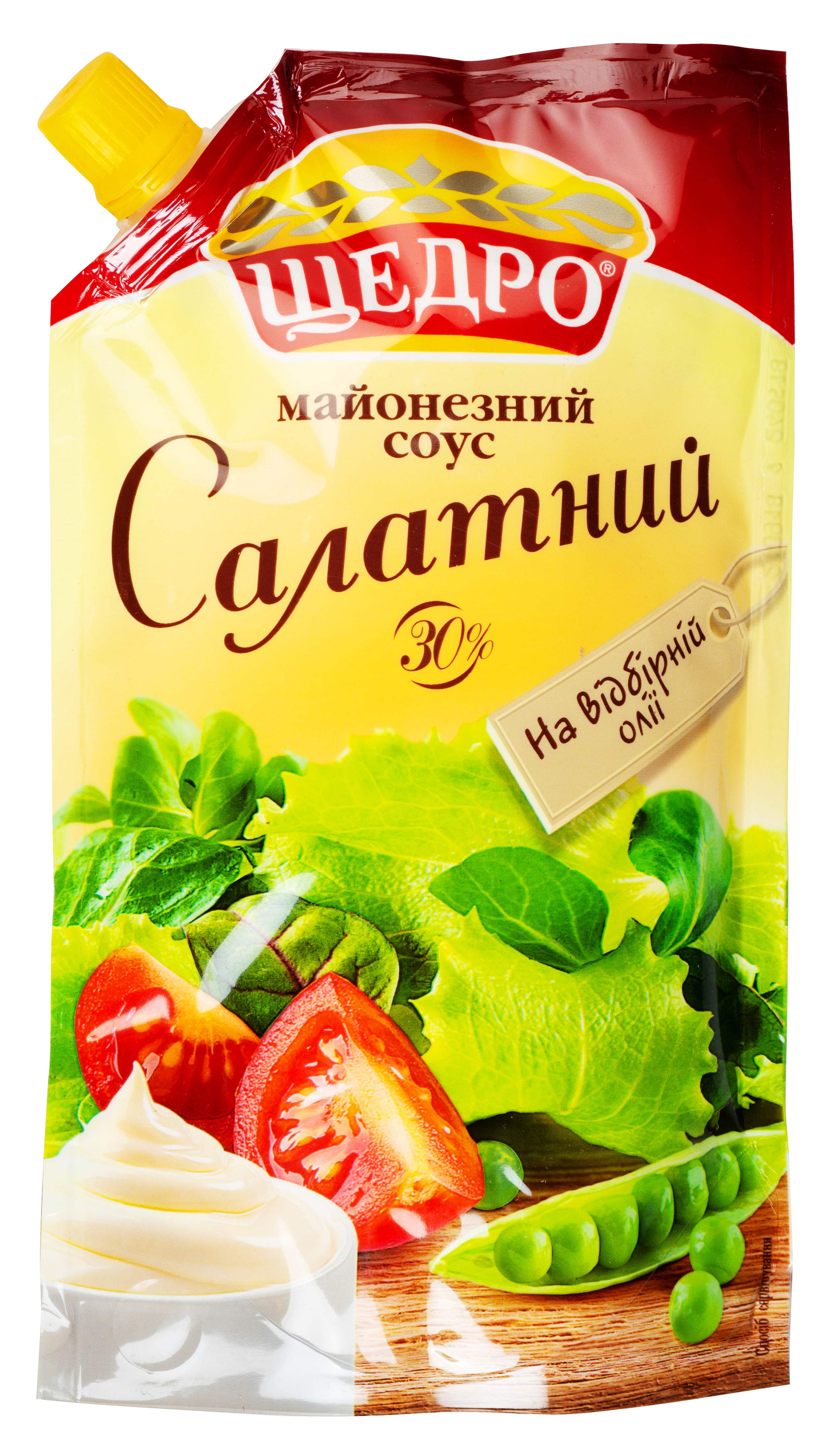 Соус майонезный Щедро Салатный 30% 350г купить онлайн с доставкой в ...