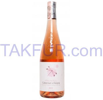 Вино Michel Laurent Каберне Д`анжу полусухое розов 11% 0,75л - Фото