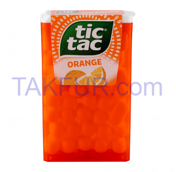 Драже Tic Tac Вкус Апельсина 18г - Фото