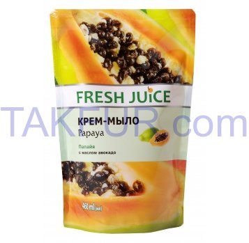 Крем-мыло Fresh Juice Папайя 460мл - Фото