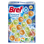 Средство д/чистки унитаза Bref Сочный персик-яблоко 50г*3шт - Фото