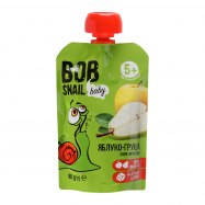 BOB SNAIL ПЮРЕ ЯБЛУКО-ГРУША 90Г - Фото