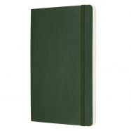 Записная книга Moleskine Classic средння в линейку Зелёная - Фото