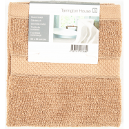 Полотенце Tarrington House коричневое 30*50см 1шт - Фото