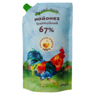 Майонез Гуляй-поле Традиційний 67% 350г - Фото