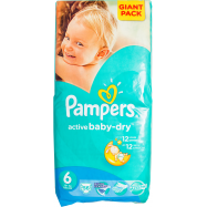 Подгузники Pampers Active Baby-Dry Ext Larg 6 дет 15+кг 56шт - Фото