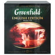 Чай Greenfield English Edition черн цейл байх мелк 50*2г/уп - Фото