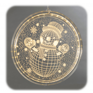 TH LED ФІГУРА ДИСК 36L Д21СМ : САНТ - Фото