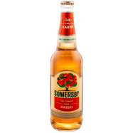 Сидр Somersby вкус арбуз шипучий сладкий 4,7% 0,5л - Фото