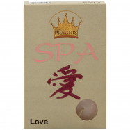 СВІЧКА ЧАЙ 8Х12 6 ШТ : КОХАННЯ - Фото