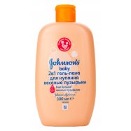 Шампунь-гель Johnson`s 2 в 1 детский 300мл - Фото