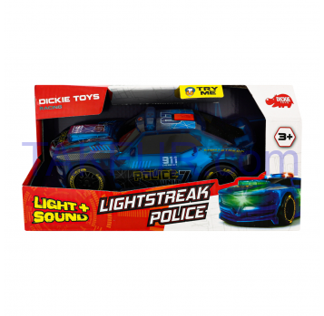 Игрушка Dickie toys Racing Lightstreak Police №3763001 1шт - Фото