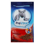 Корм Prevital с говяд/овощ сухой для взрослых кошек 1,8кг - Фото