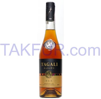 Напиток Tagali 3 звезды оригинальный спиртовой 40% 0,5л - Фото