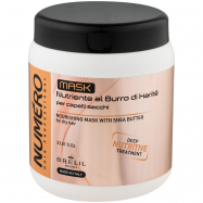 Маска для волос Numero питательная с маслом карите 1000мл - Фото